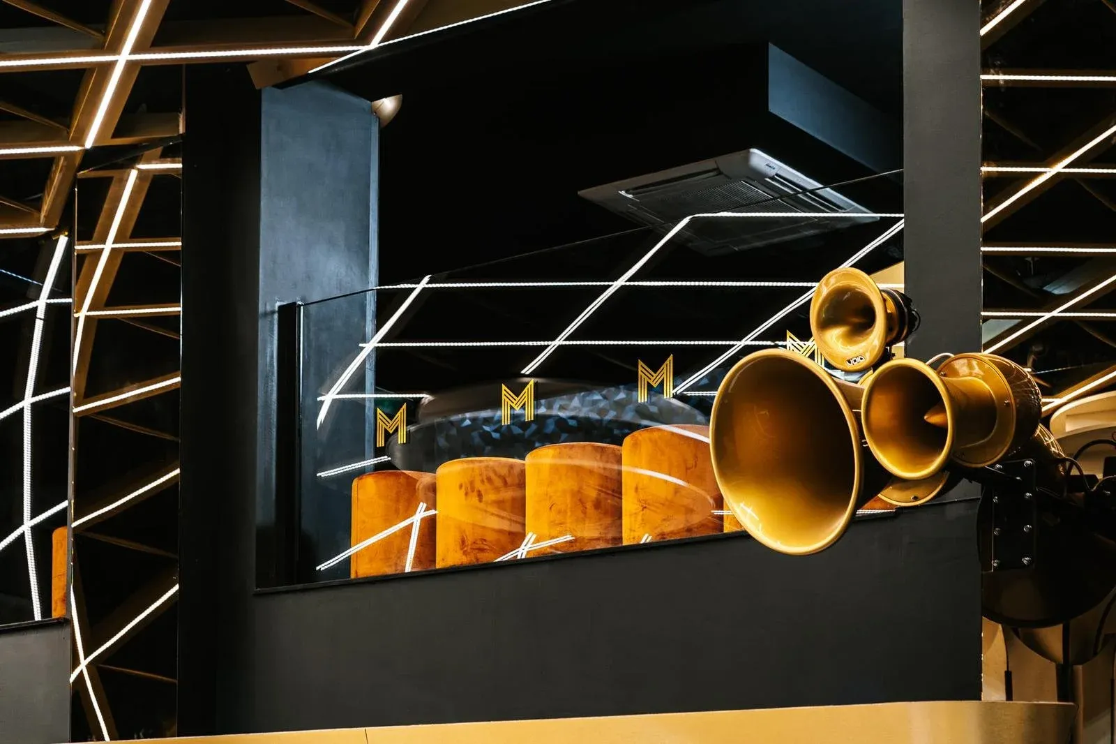 Premium bar and restaurant interior