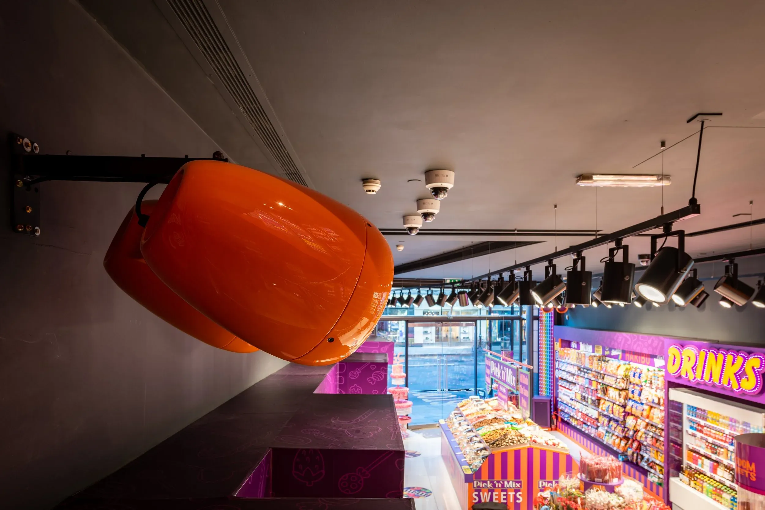 Modern retail interior